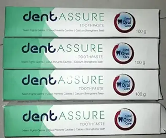Neem Clove and Calcium Toothpaste 100 Gm, Pack of 4