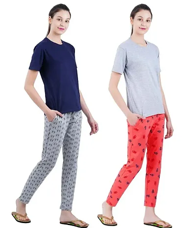 Fancy Night Pajama/Capri For Women