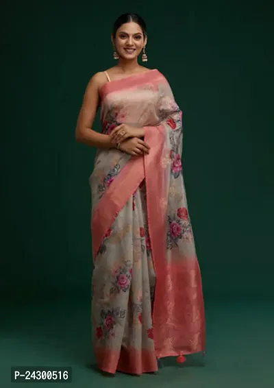 Classic Cotton Silk Saree with Blouse piece