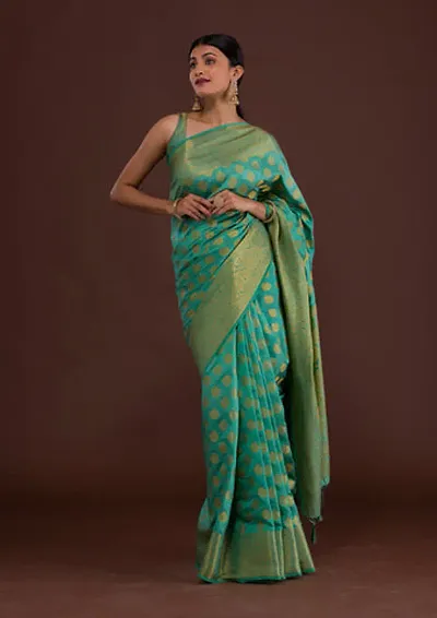 Classic Silk Saree with Blouse piece