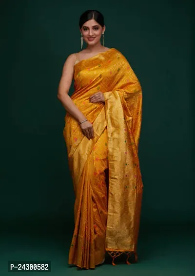 Classic Cotton Silk Saree with Blouse piece