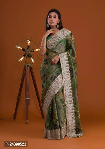 Classic Cotton Silk Saree with Blouse piece