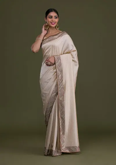 Alluring Cotton Silk Saree with Blouse piece 