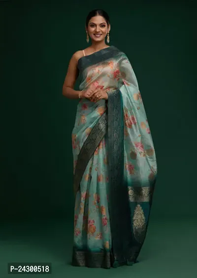 Classic Cotton Silk Saree with Blouse piece