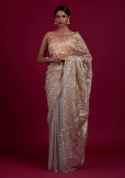 Classic Silk Saree with Blouse piece