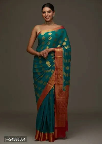 Classic Cotton Silk Saree with Blouse piece