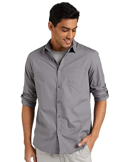 Stylish Blend Regular Fit Shirt For Men