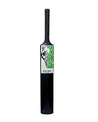 Retro P Classic PVC/Plastic Green/B Black Tennis Cricket Bat (800g) Size8 #-thumb1