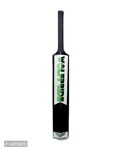 Retro P Classic PVC/Plastic Green/B Black Tennis Cricket Bat (800g) Size8 #-thumb5