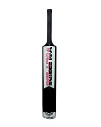 Retro P Classic PVC/Plastic Pink/B Black Tennis Cricket Bat (800g) Size8 #-thumb2