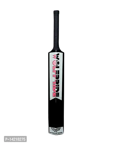 Retro P Classic PVC/Plastic Pink/B Black Tennis Cricket Bat (800g) Size8 #-thumb3