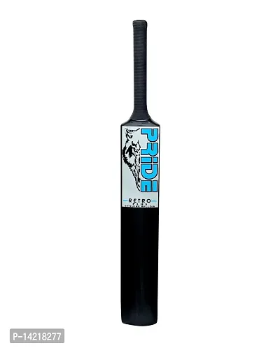 Retro P Classic PVC/Plastic S Blue/B Black Tennis Cricket Bat (800g) Size8 #-thumb2