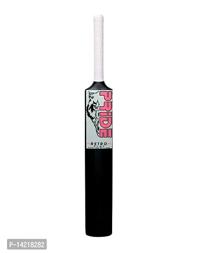 Retro P Classic PVC/Plastic Pink/W Black Tennis Cricket Bat (800g) Size8 #-thumb4