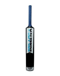 Retro P Classic PVC/Plastic Sky Blue/Blue Black Tennis Cricket Bat (800g) Size8 #-thumb4