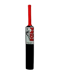 Retro P Classic PVC/Plastic Red/R Black Tennis Cricket Bat (800g) Size8 #-thumb1