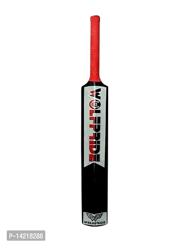 Retro P Classic PVC/Plastic Red/R Black Tennis Cricket Bat (800g) Size8 #-thumb5