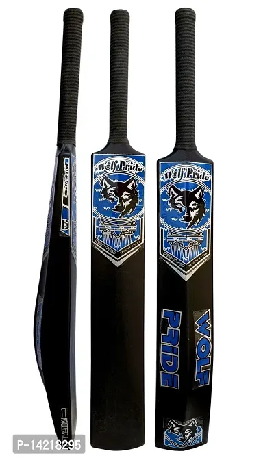 Wild Classic PVC/Plastic Blue/B Black Tennis Cricket Bat (800g) Size8 #