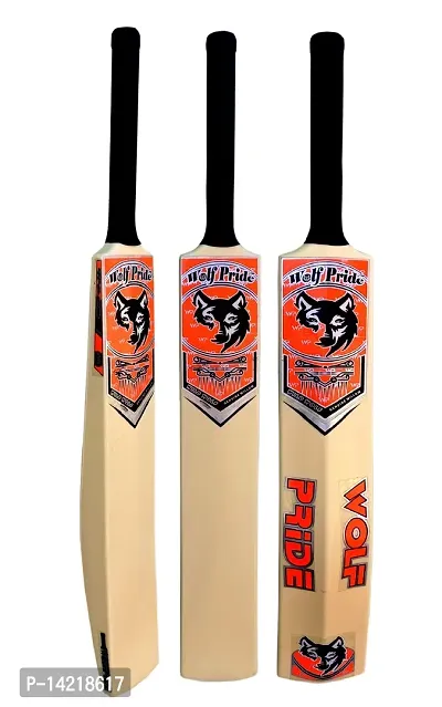 Wild Classic PVC/Plastic Orange/B Ivory Tennis Cricket Bat (800g) Size8 #