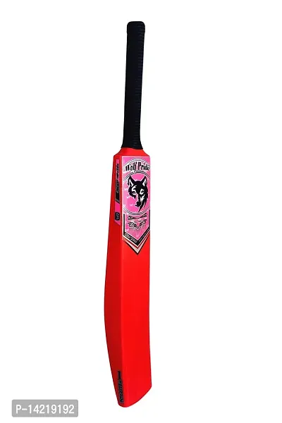 Wild Classic PVC/Plastic Red/B Red Tennis Cricket Bat (800g) Size8-thumb2