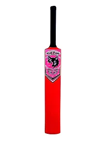 Wild Classic PVC/Plastic Red/B Red Tennis Cricket Bat (800g) Size8-thumb3