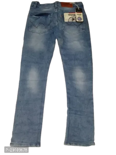 Classic Denim Solid Jeans for Men-thumb2