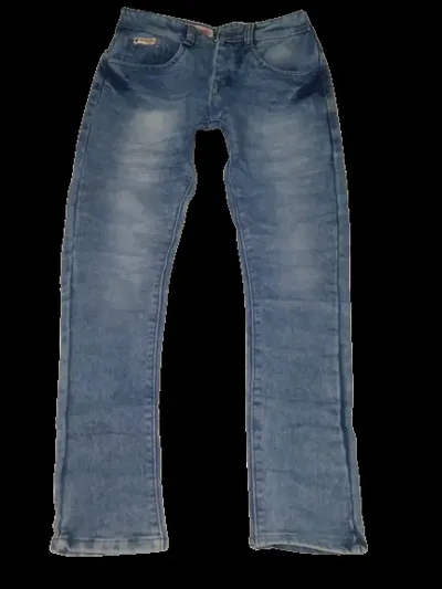 Classic Solid Jeans for Men