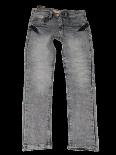 Classic Solid Jeans for Men