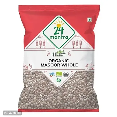 24 Mantra SELECT ORGANIC MASOOR WHOLE -1 KG-thumb0