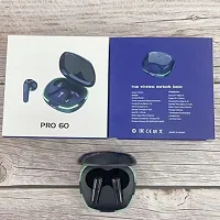 Pro 60 Earbuds/TWs/buds 5.3 Earbuds with 30H Playtime, Headphones Bluetooth Headset  (Black, True Wireless)-thumb1