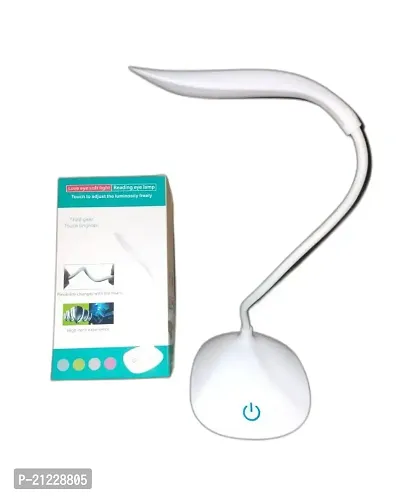 Table Lamp for Study Led Light, Led Desk Light Touch Control Eye Caring Study Lamp  (21.5 cm, White)-thumb3
