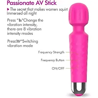 Waterproof, Portable,Quite Powerful,VAGINAL VIBRATOR POWERFUL VIBRATOR  (PINK)-thumb2