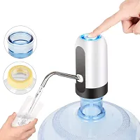 Automatic USB Charging Wireless Water Can Dispenser Pump (Black,White colour)-thumb1