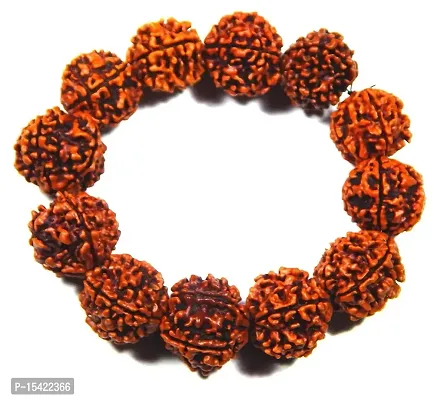 Zoltamulata? Chaturmukhi Rudraksh 4face Rudraksh Exotic Boudhi Seed Bracelet for Students Meditation and Yoga use for all-thumb0