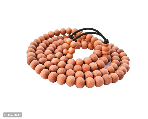 TWIRFY White Sandalwood Mala 8mm Natural Scented-thumb2