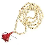 Puja Shope white gunja mala-thumb1