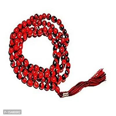 Money Vastu FengShui Collection Red Lal Grade A Beads Gunja Mala