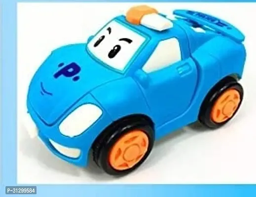 Robot Car Toy for Kids  Racing Car Toy  Car to Robot  Random Color Pack Of 1-thumb0