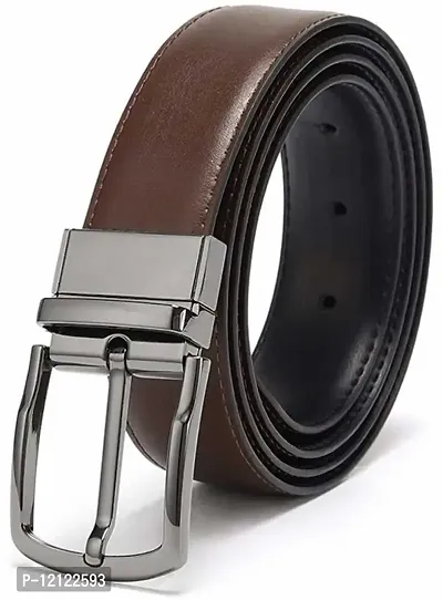 YASHISH Men's Leather Belt (34, Black)-thumb4