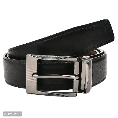 YASHISH Reversible Leather Formal Belt For Men(Color-Black/Brown||BL-05|| 42 inches lenght|| Waist upto -40 inches)-thumb3