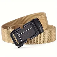 Stylish Nylon Belt for Men Pack of 2-thumb1