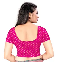 Designer Polyester Stitched Stretchable Blouse For Women-thumb2