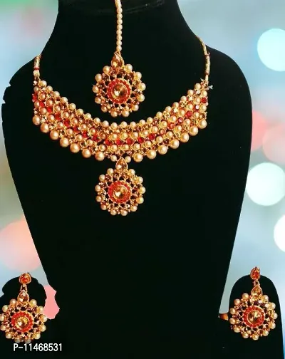 Elegant Alloy Jewellery Set For Women-thumb2