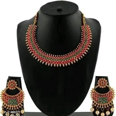 Elegant Alloy Jewellery Set For Women-thumb0