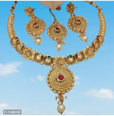 Elegant Alloy Jewellery Set For Women-thumb0