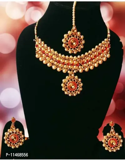 Elegant Alloy Jewellery Set For Women-thumb2