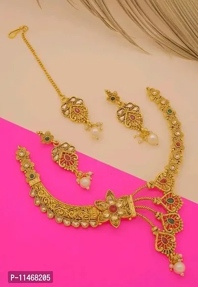 Elegant Alloy Jewellery Set For Women