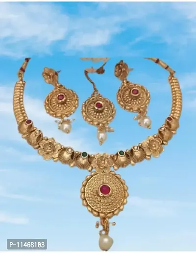 Elegant Alloy Jewellery Set For Women