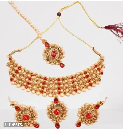 Elegant Alloy Jewellery Set For Women