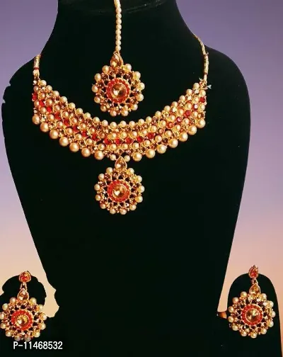 Elegant Alloy Jewellery Set For Women-thumb0