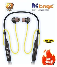 Titanic Series (26 Hours Playtime 36 Hours Talktime Sports Bluetooth Neckband Wireless with Mic Headphones/Earphones (Yellow, in The Ear)-thumb2